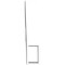 Ekena Millwork 3-in. W x 12-in. D x 16-in. H Ridgewood Architectural Grade PVC Knee Brace BRCP03X12X16RID - alternate 6
